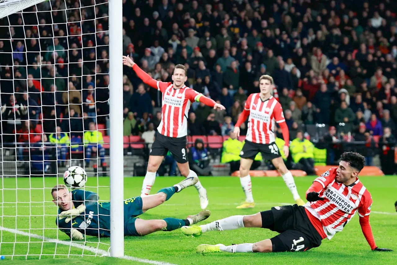 Dit is de stand in de Champions League en hier staan PSV en Feyenoord