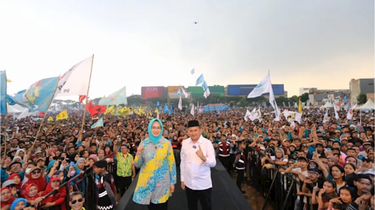 Kalah di Pilgub Banten, Airin Ucapkan Terima Kasih ke Megawati Hingga Aburizal Bakrie