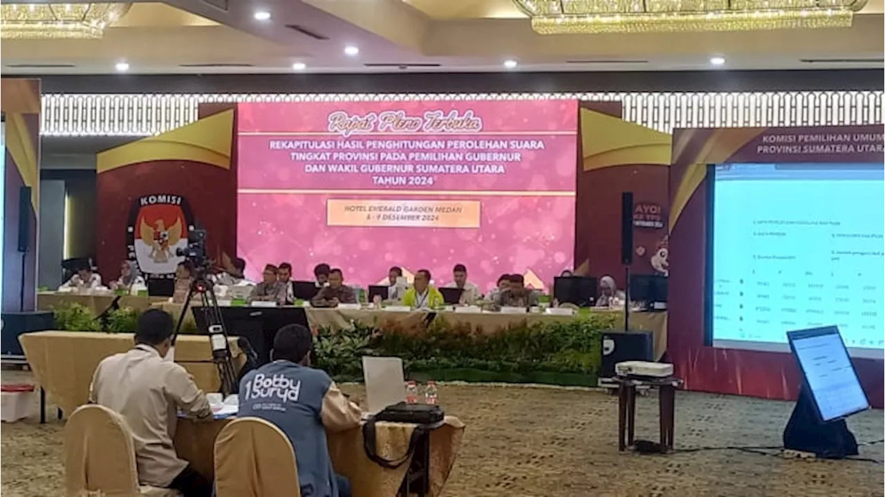 Saksi Edy Rahmayadi Tolak Tandatangani Berita Acara Hasil Rekapitulasi Pilgub Sumut 2024