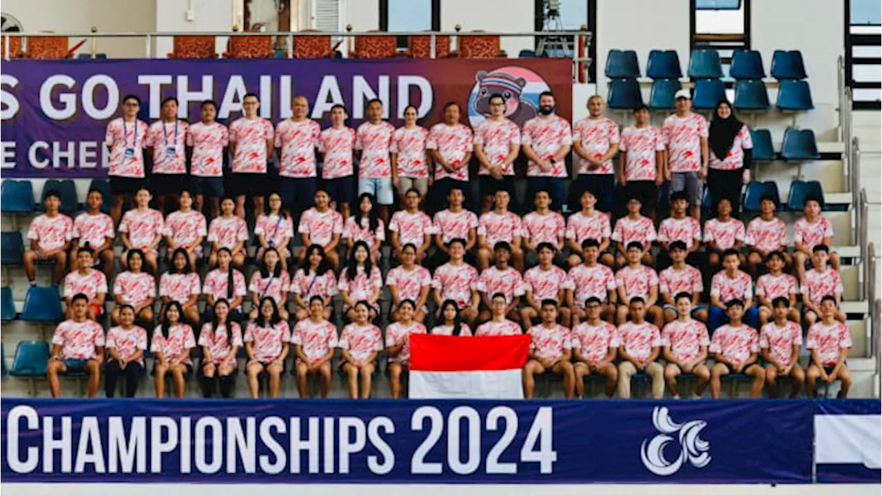 Tim Renang Indonesia Sabet 56 Medali di SEA Age Group Championships 2024