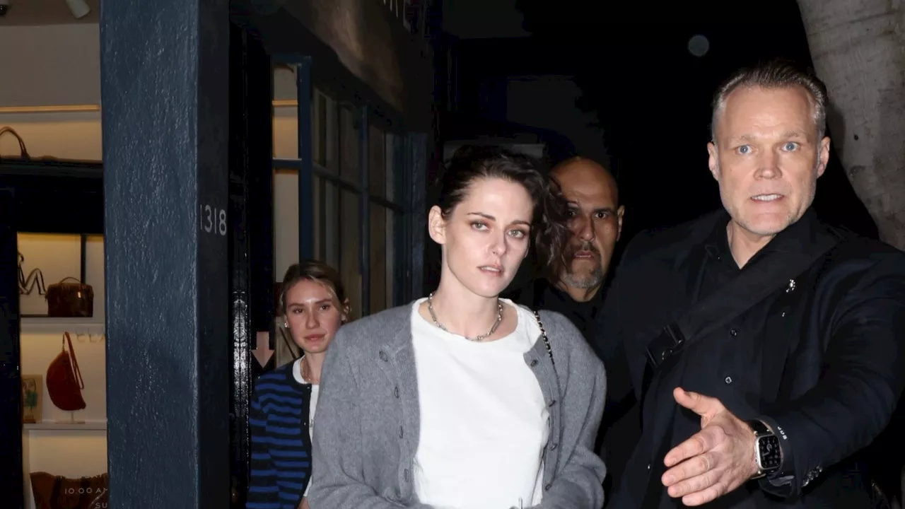 Kristen Stewart Makes the Pantless Trend Work for Winter