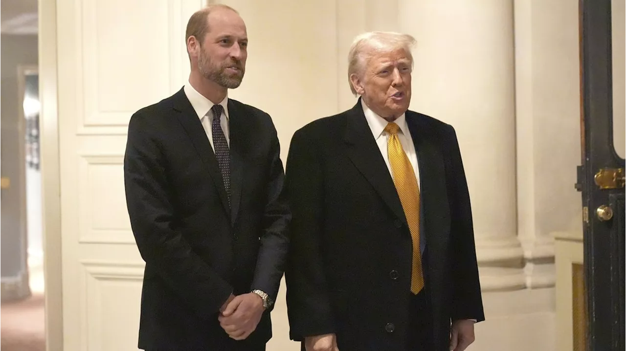 Royals: Treffen von William mit Trump sorgt für Bauchschmerzen bei Charles