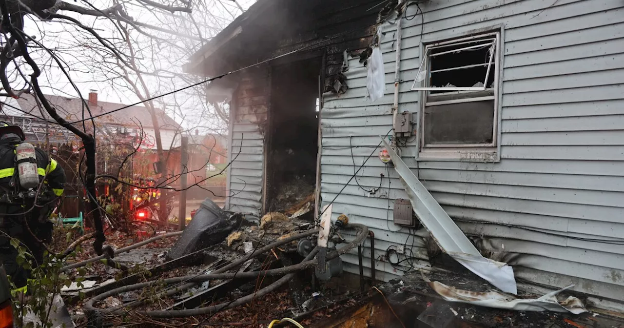 Man critically injured in house fire on southeast side of Indy