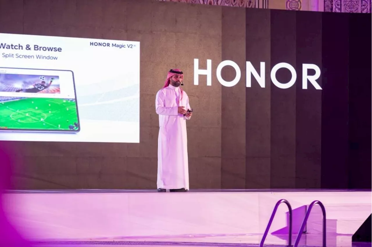 HONOR تعلن عن إطلاق هاتف HONOR Magic V2 في السعودية