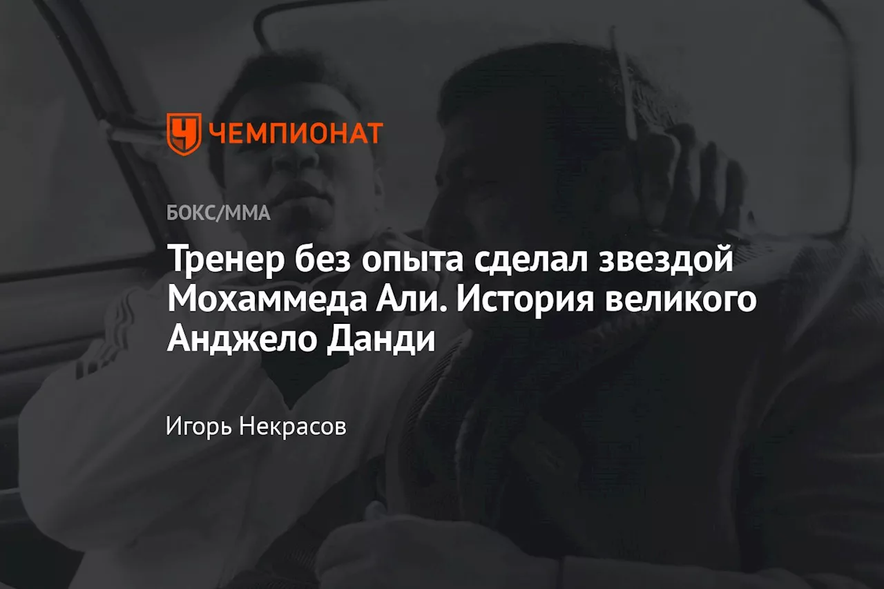 Тренер без опыта сделал звездой Мохаммеда Али. История великого Анджело Данди