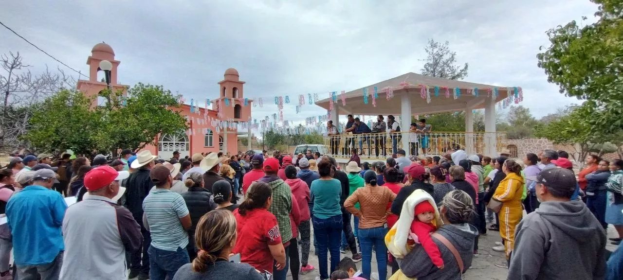 Escasez de agua en la comunidad San José de los Sapos