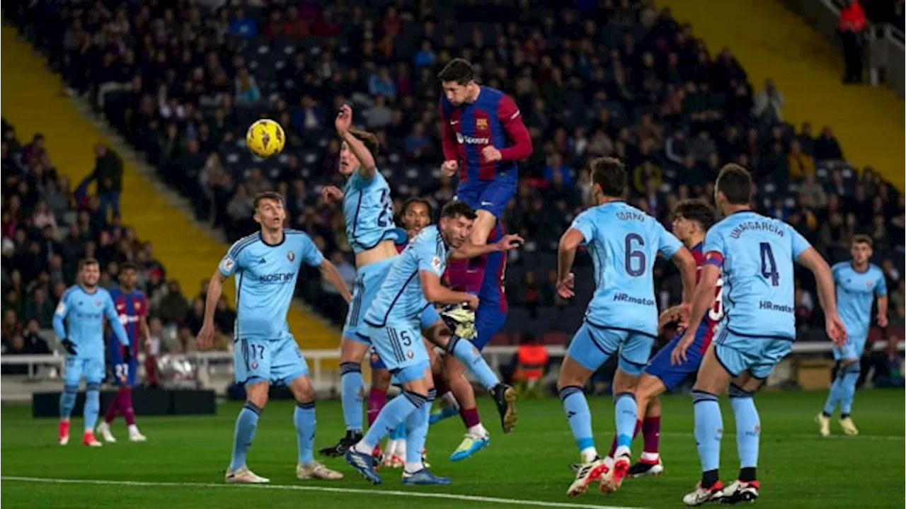 Barcelona Menang atas Osasuna dengan Gol Vitor Roque