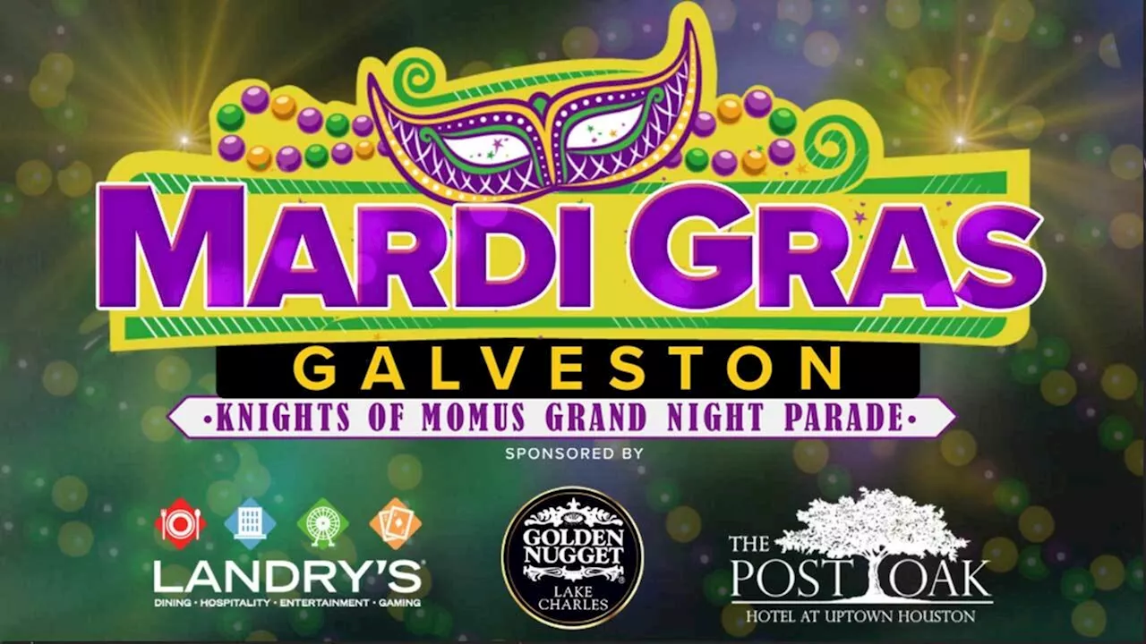 2024 Knights of Momus Grand Night Parade lights up the night in Galveston on Feb. 10