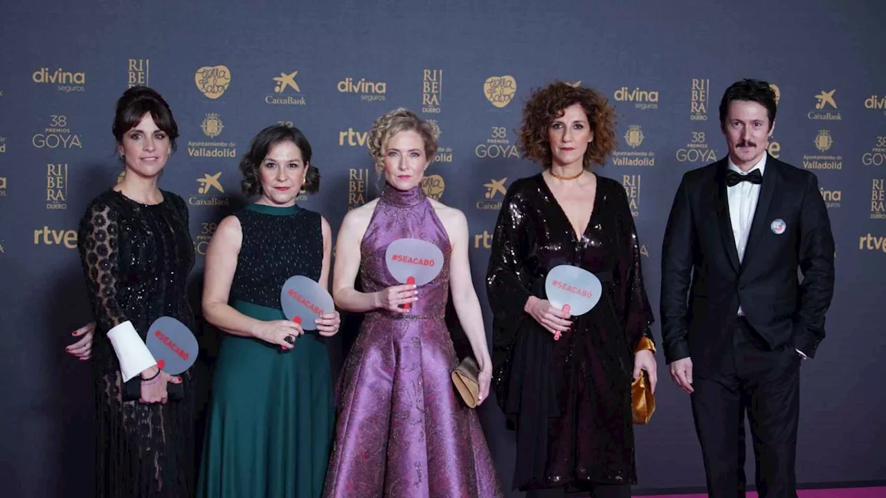 #SeAcabó, el eslógan contra la violencia sexual que protagoniza la gala de los Premios Goya