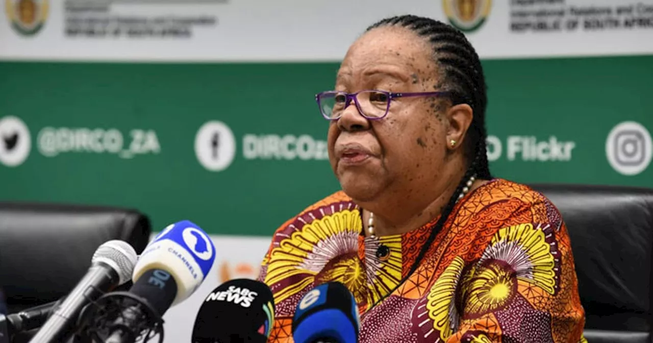 Pandor reveals her security beefed up over concerns in wake of ICJ case against Israel