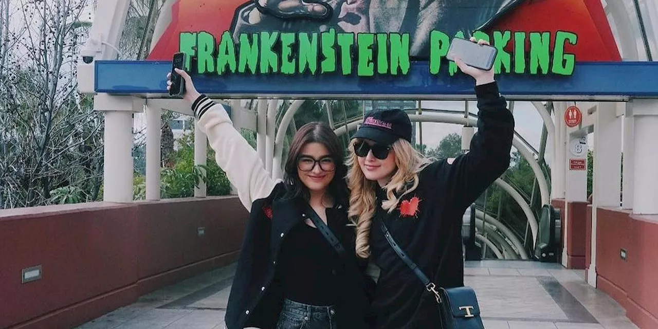 Liza Soberano bonds with Kathryn Newton in Universal Studios for her birthday