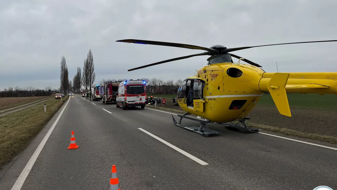 Auto zerbröselte an Baum: Für Lenker kam jede Hilfe zu spät