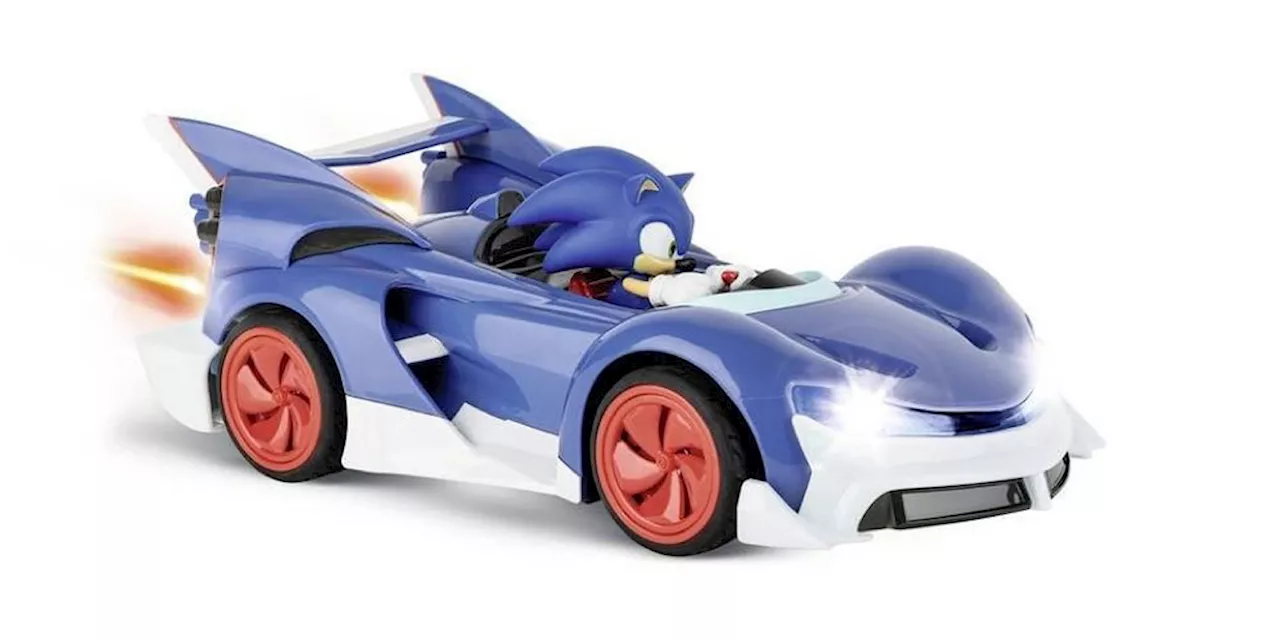 Gewinnspiel zu Sonic the Hedgehog x Carrera – Wir verlosen drei ferngesteuerte Karts der Team Sonic Racing Performance Version