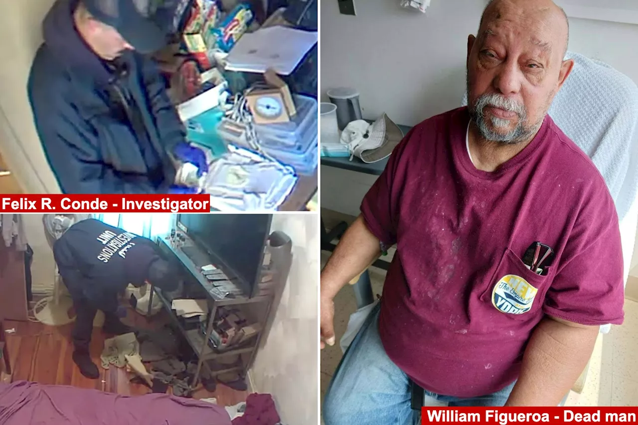 NYC investigator caught on damning video rifling through dead man’s items, allegedly pocketing nearly $500 — before promptly resigning: 'Disgraceful'