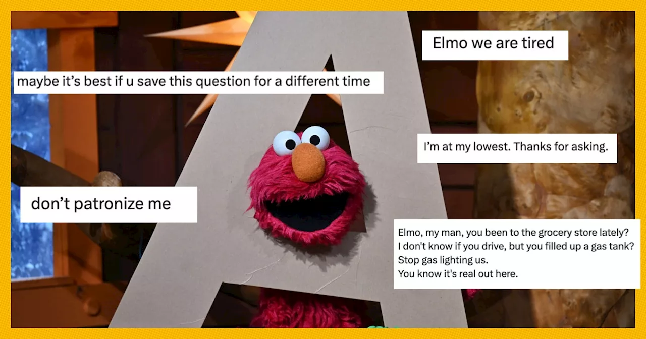 Elmo Asked How Everyone Was Doing & The Response Was Too Real