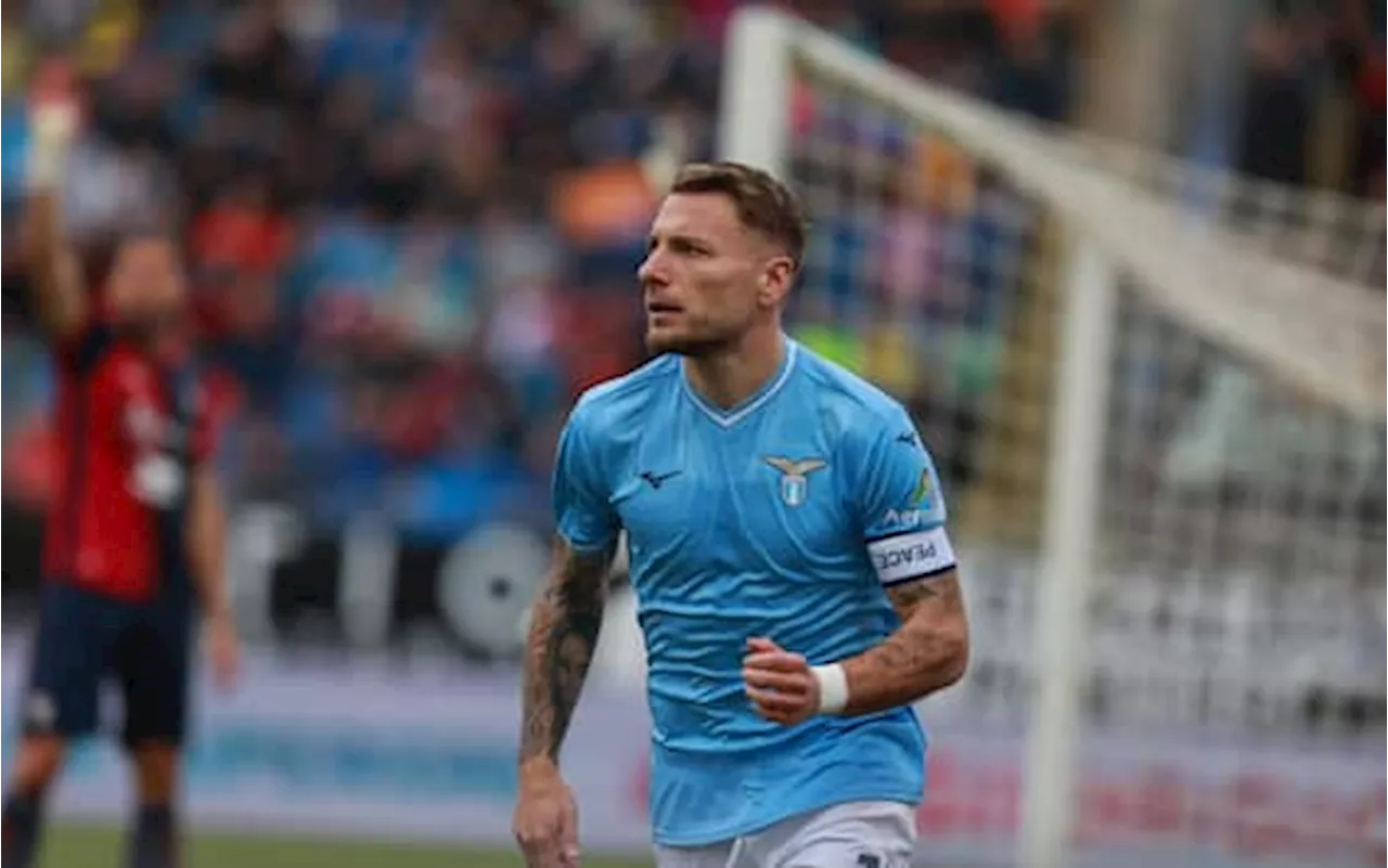 Cagliari-Lazio 1-2 LIVE: Immobile e subito Gaetano