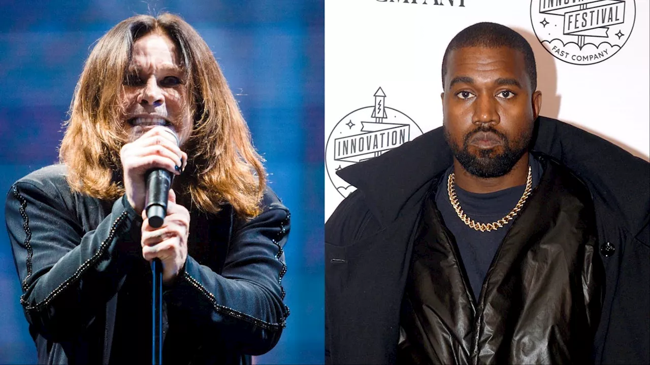 Ozzy Osbourne disavows 'antisemite' Kanye West's use of a 'War Pigs' sample