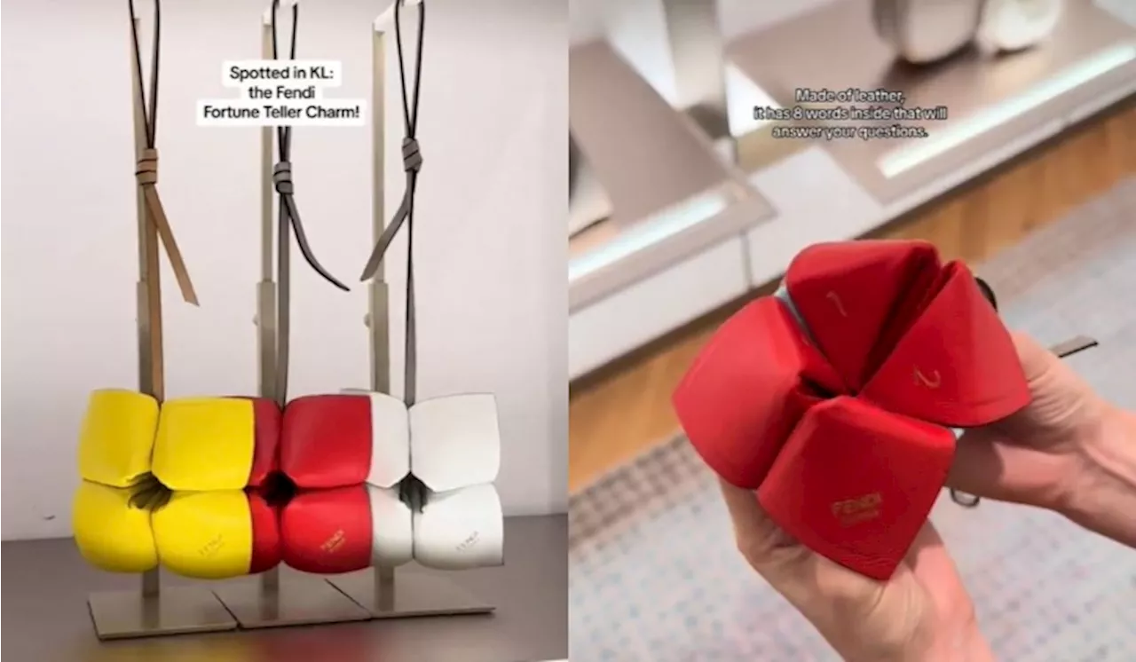 Jenama Mewah FENDI Jual ‘Fortune Teller Charm’, Netizen Terkejut Tengok Harga ‘Cekik Darah’