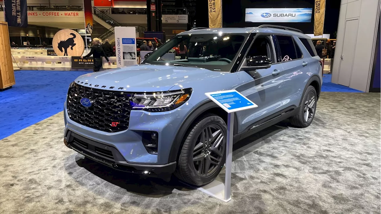 2025 Ford Explorer makes its public debut in Chicago