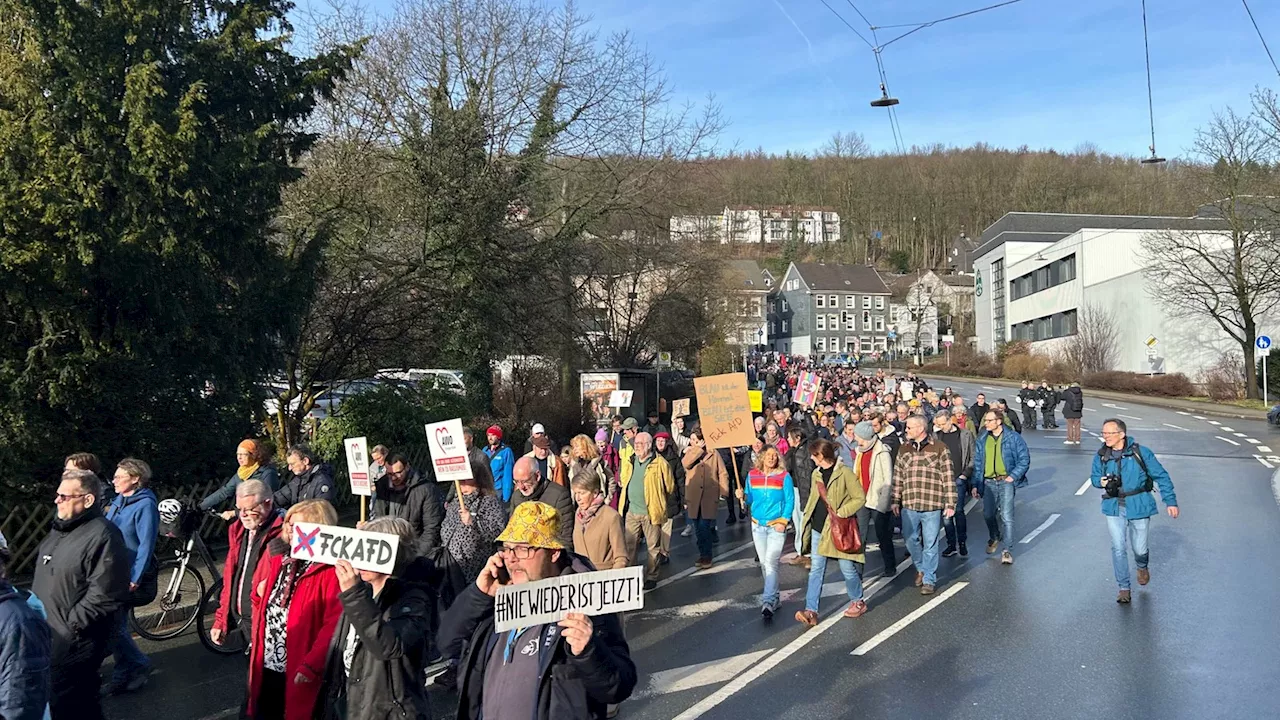 Demos gegen Rechts: Für Demokratie und gegen Fremdenhass