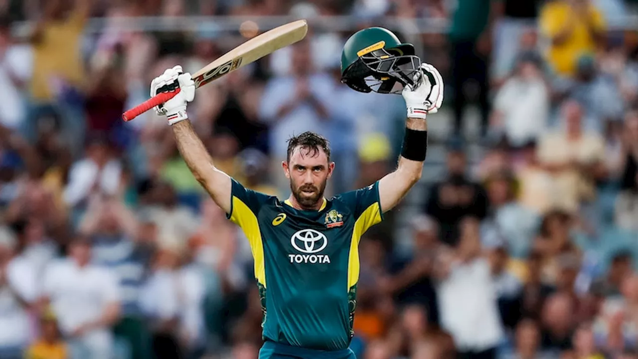 Glenn Maxwell blasts a record-breaking T20 century to inspire Australia to a series win against the West Indies