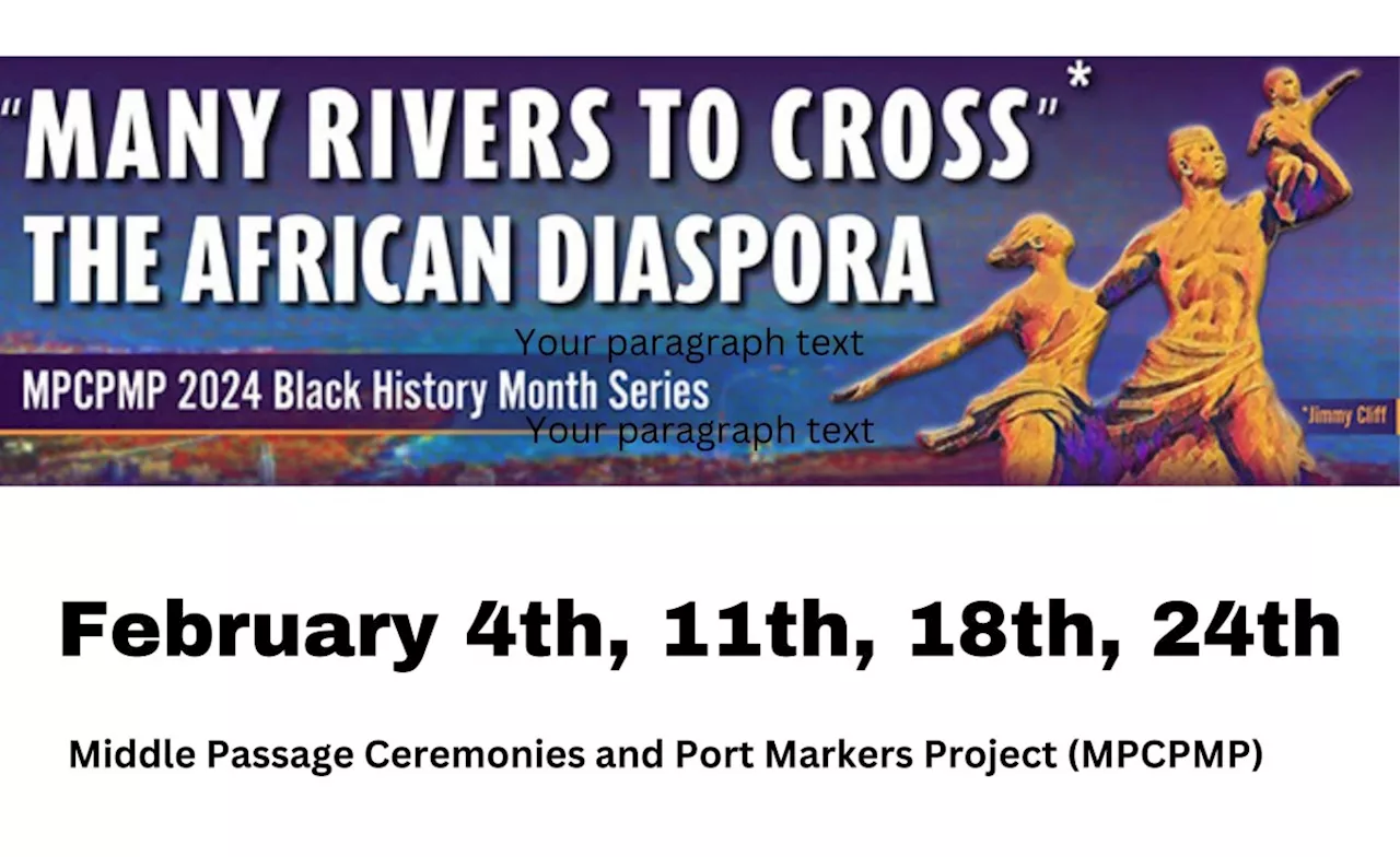 Middle Passage Project Black History Month Programming