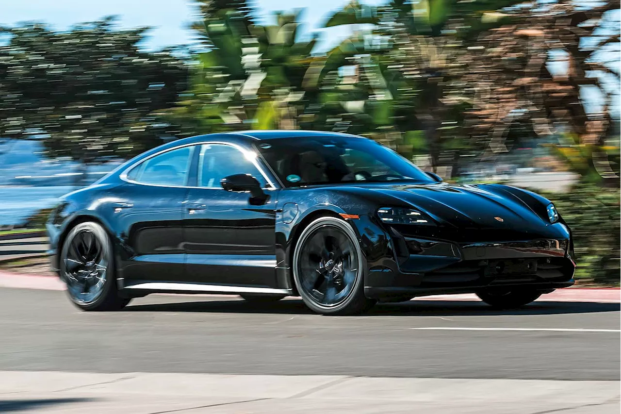 New Porsche Taycan clocks 364-mile range, 332kW charging