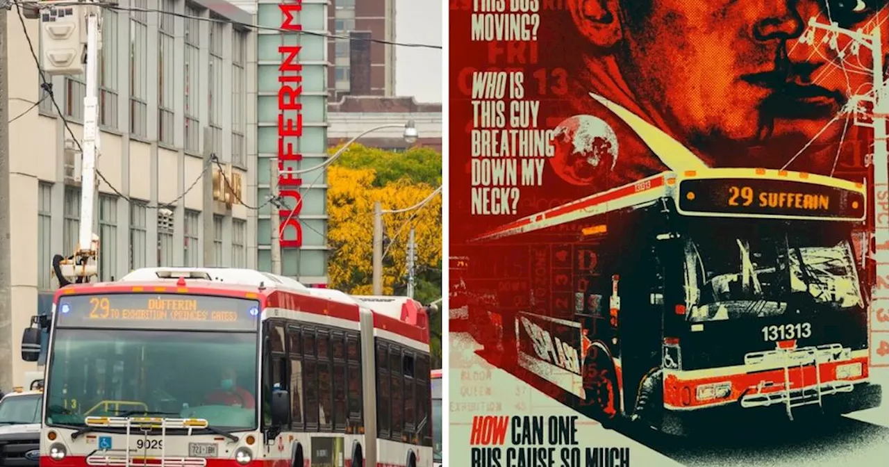 Someone has been making movie posters for the most notorious TTC route