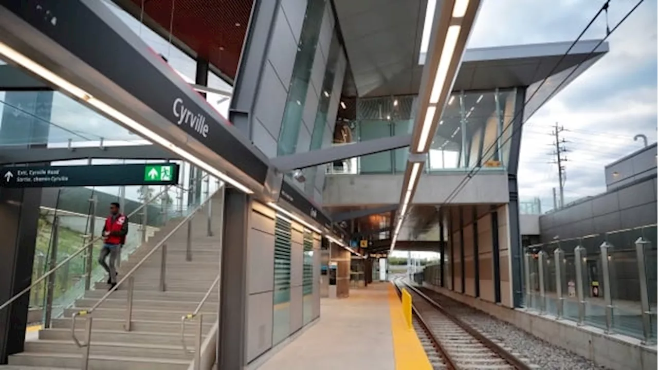 OC Transpo investigating overhead wires at east end of Confederation Line