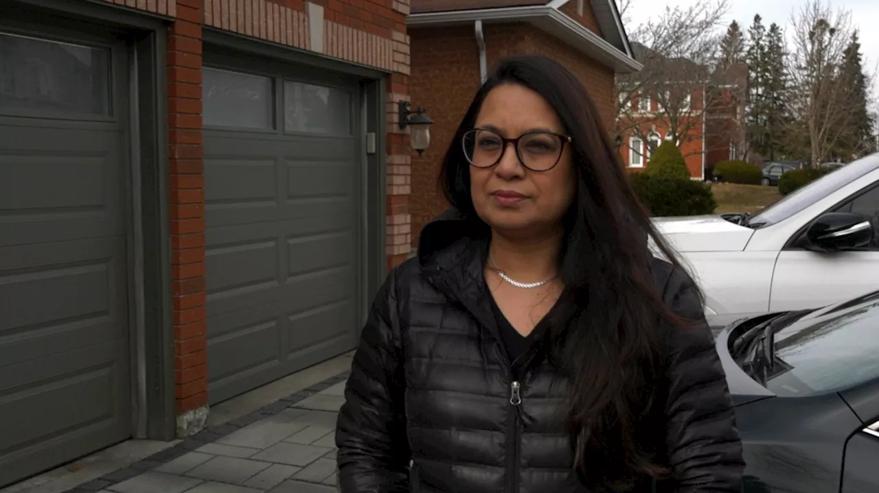 'I got really angry': Ontario woman scares away car thieves at her home