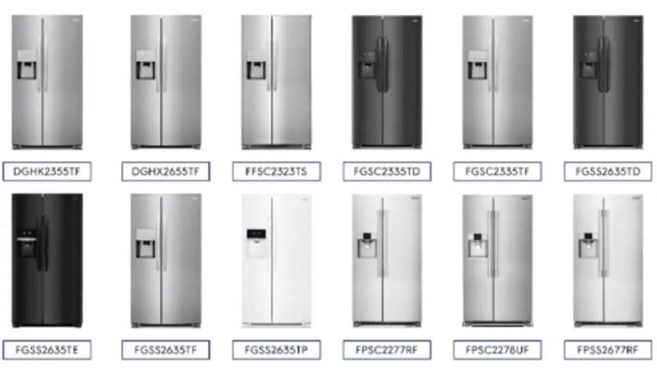 Frigidaire recalling nearly 400K refrigerators because plastic can break off into ice bucket