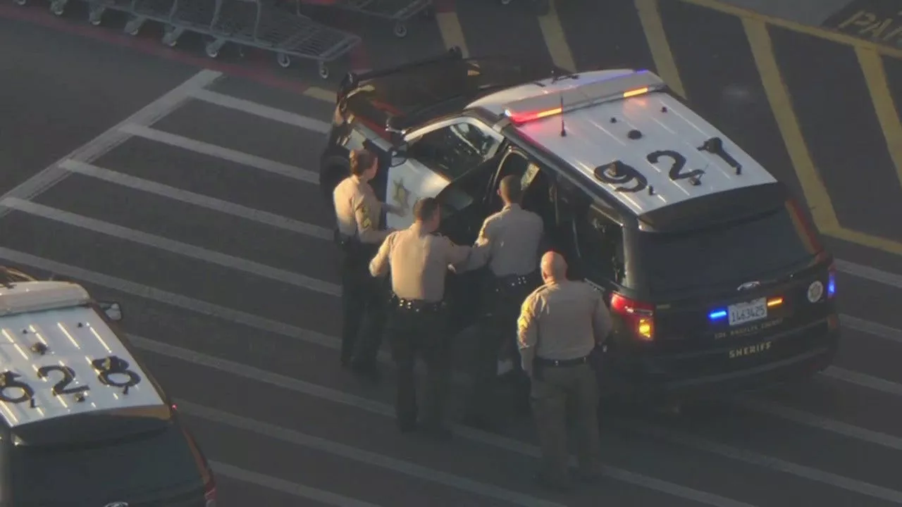 1 in custody after police chase in LA County