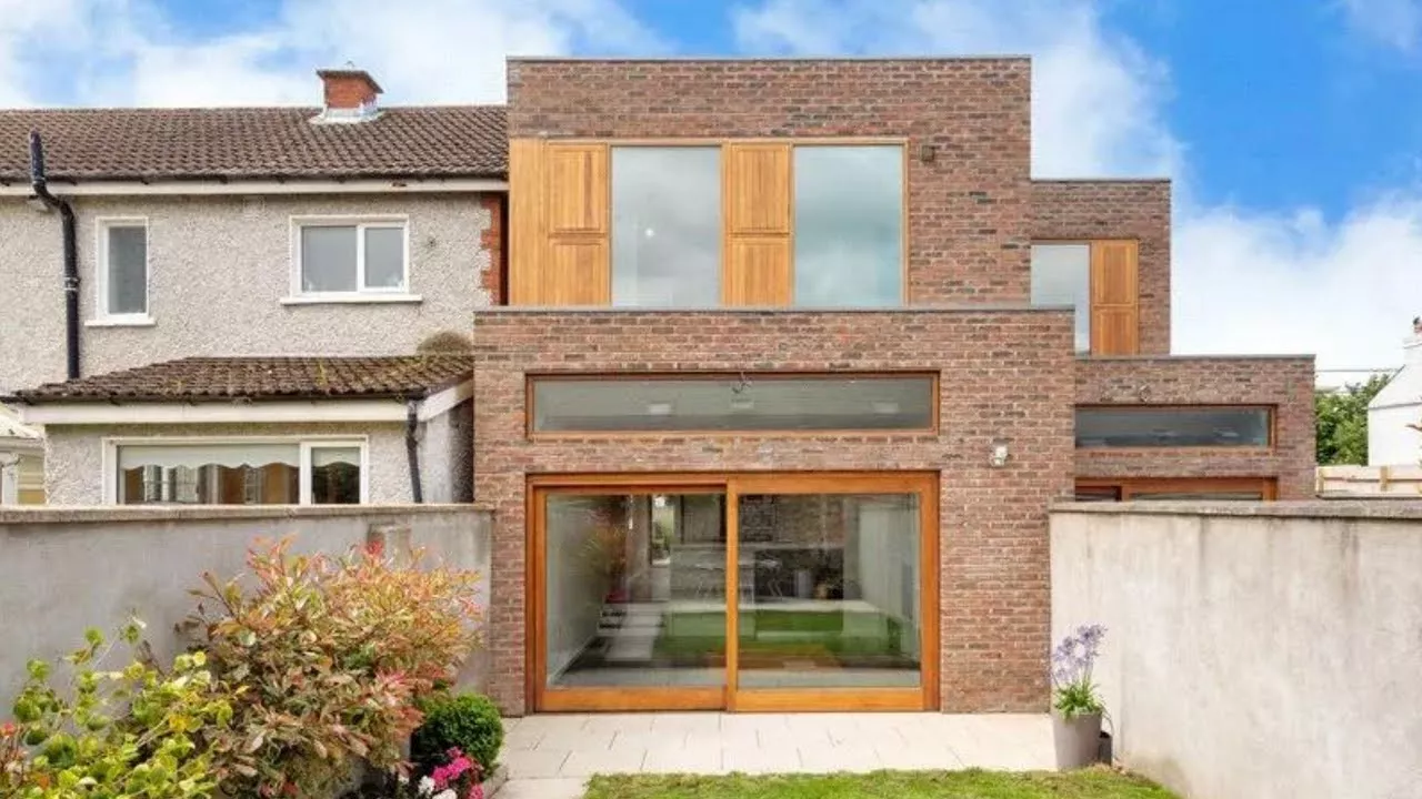 This innovative Monkstown red brick is on the market for €750,000