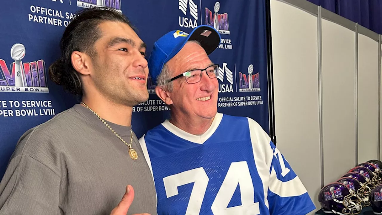 Former BYU, Orem High School star Puka Nacua gives veteran Super Bowl tickets