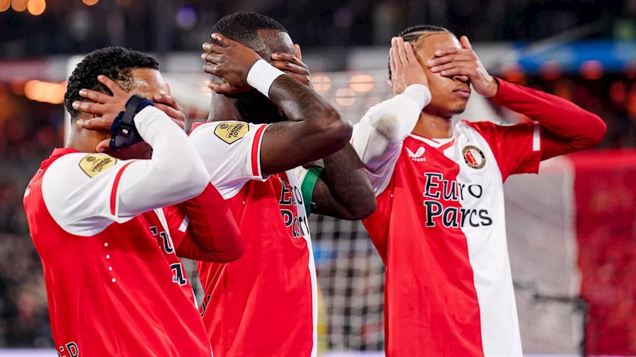 Feyenoord en SC Cambuur bereiken halve finales KNVB-beker