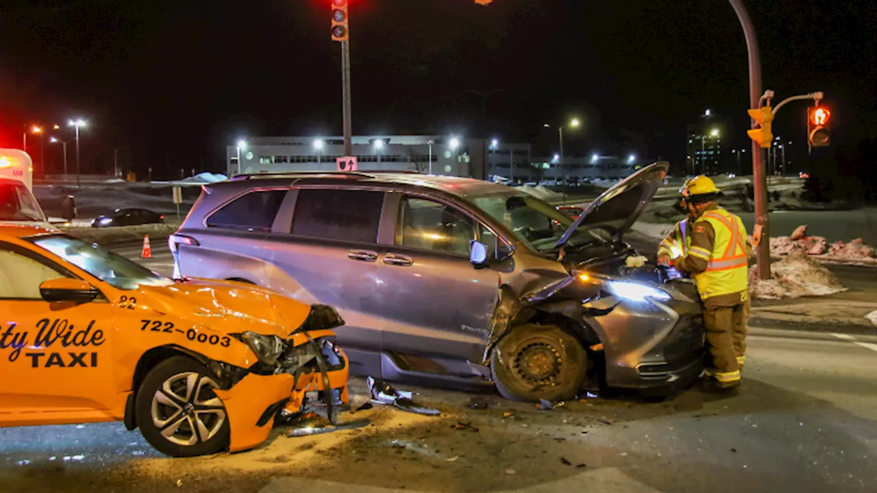 Two-Vehicle Collision in St. John's Sends Two People to Hospital