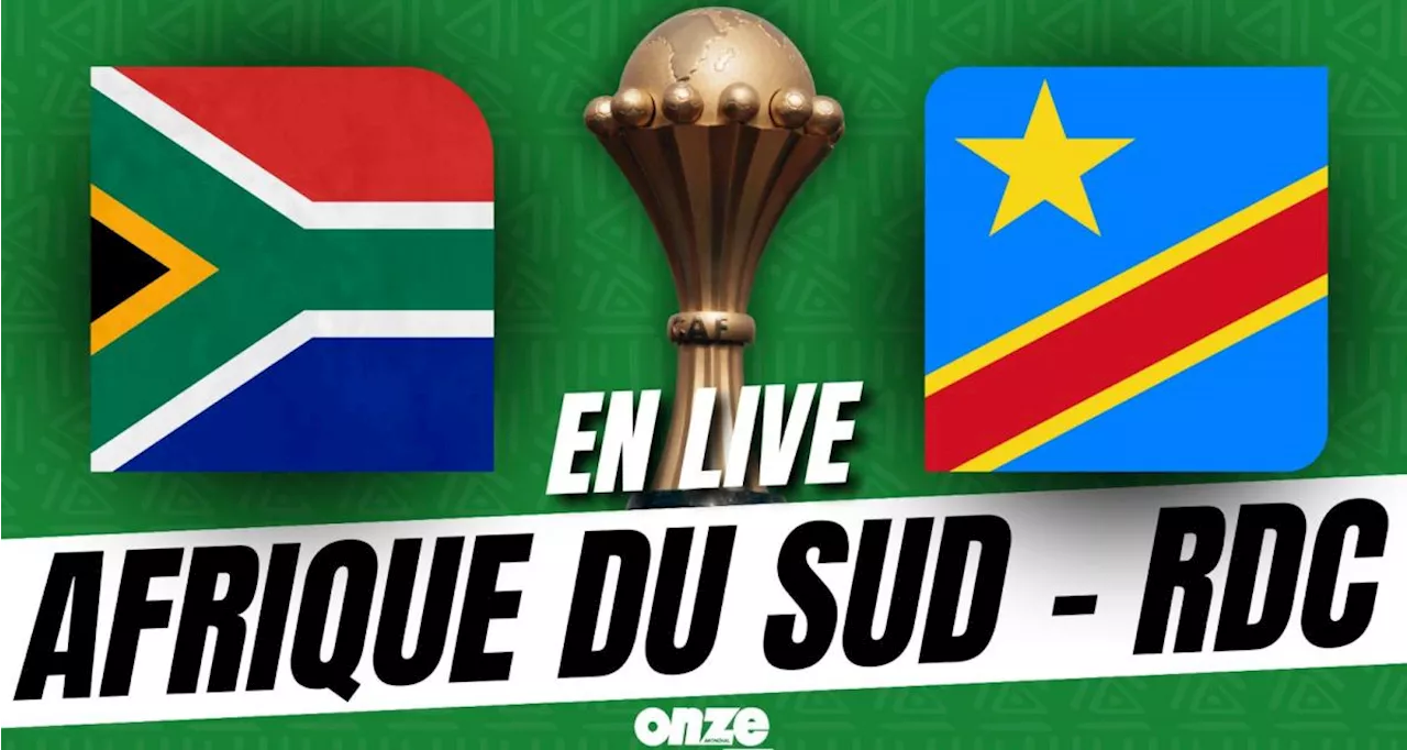 RD Congo en direct : les Sud-Africains terminent 3es, revivez le match en Live !