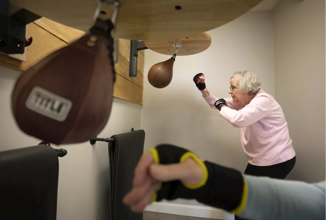 Taking on Parkinson’s Disease—With Boxing Gloves and Punching Bags