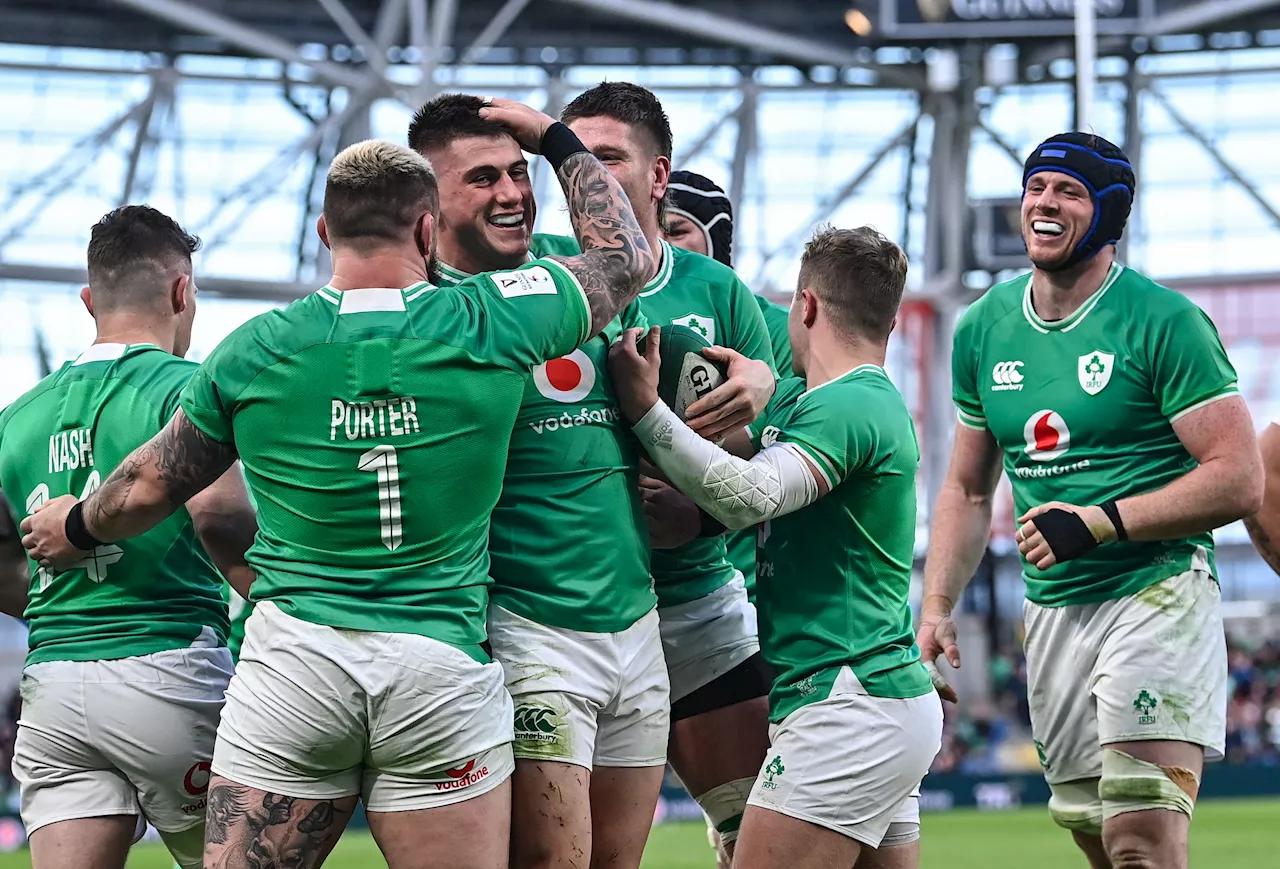 Ireland continue Grand Slam march