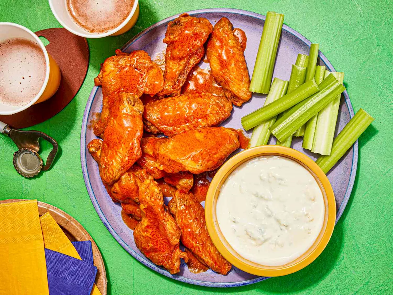 Air-Fryer Buffalo Wings Recipe