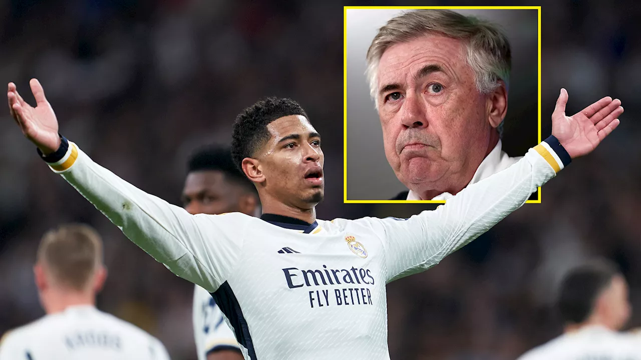 Carlo Ancelotti reckons there is one player in the world better than Jude Bellingham right now