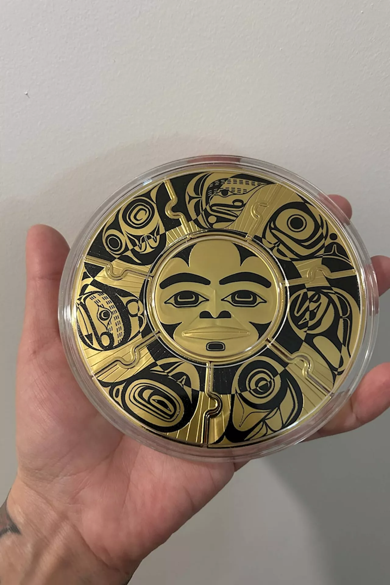 ‘Celestial Circle’ collectible coin designed by renowned Ts’msyen artist