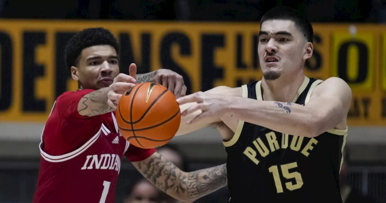 Zach Edey’s double-double, Braden Smith’s 19 points lead No. 2 Purdue past Indiana 79-59