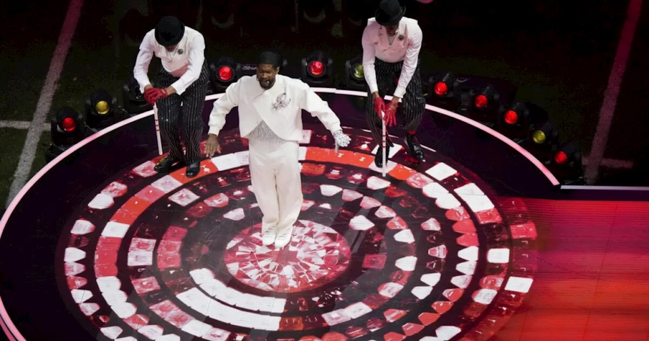 Usher had us singing 'Yeah!' at star-studded Super Bowl halftime show