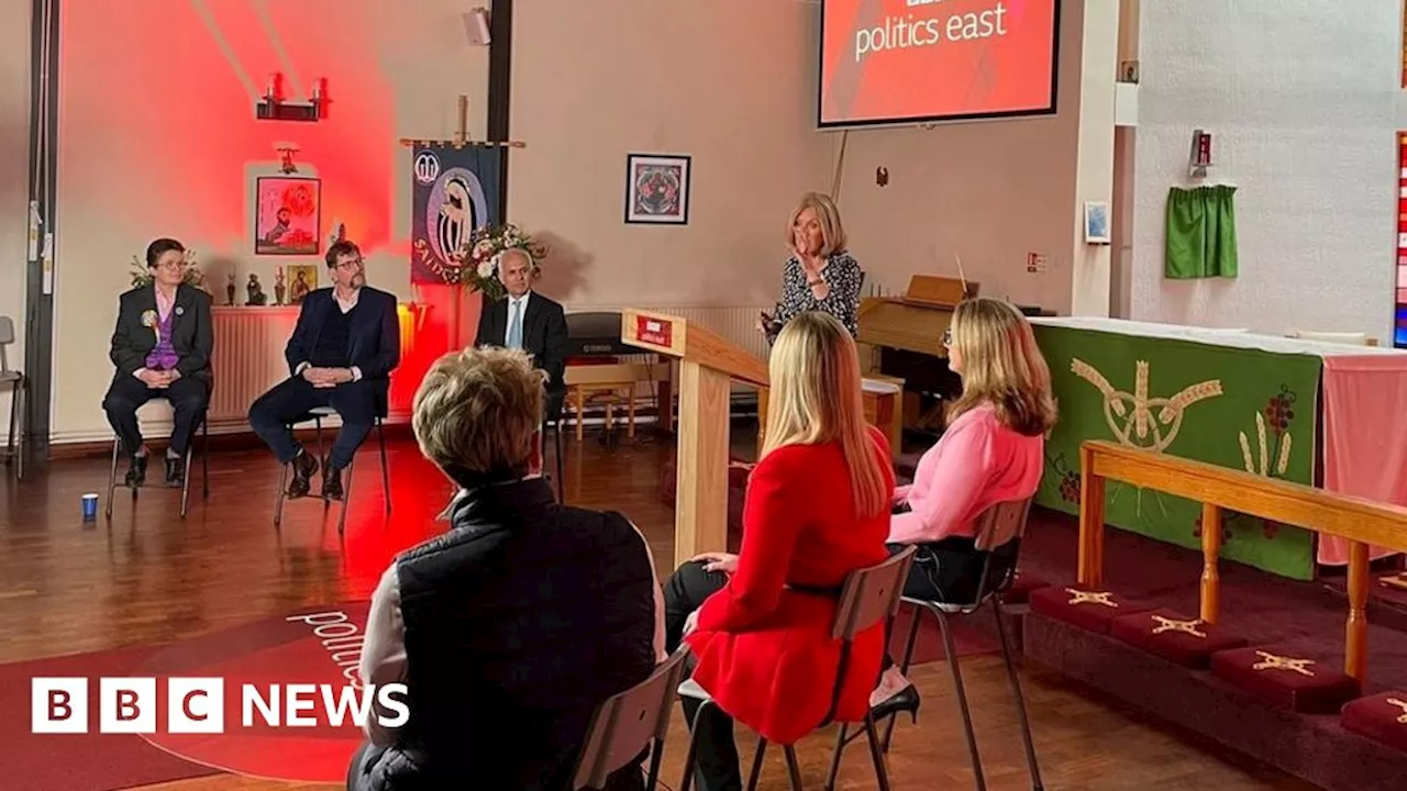 Wellingborough: Calls for action on gangs at by-election debate