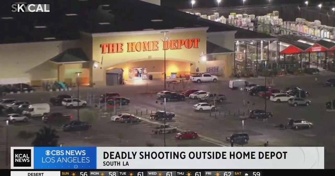 Security guard fatally shoots person allegedly trying to run people over in Home Depot parking lot