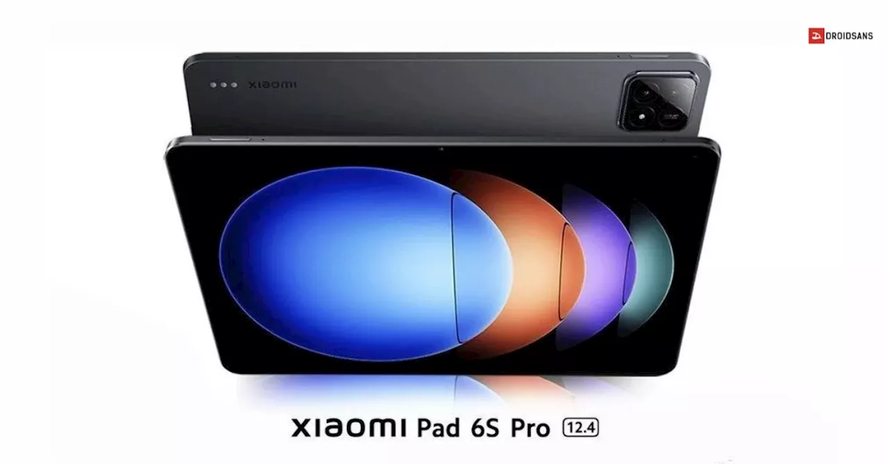 ภาพแรก Xiaomi Pad 6S Pro แท็บเล็ตตัวแรง คาดใช้ชิป SD 8 Gen 2 ออกแบบมาเพื่อเชื่อมต่อรถยนต์ไฟฟ้า SU7