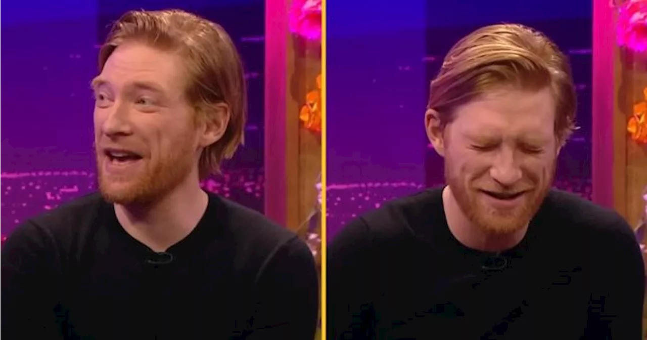 Domhnall Gleeson recalls hilarious first date experience involving his dad