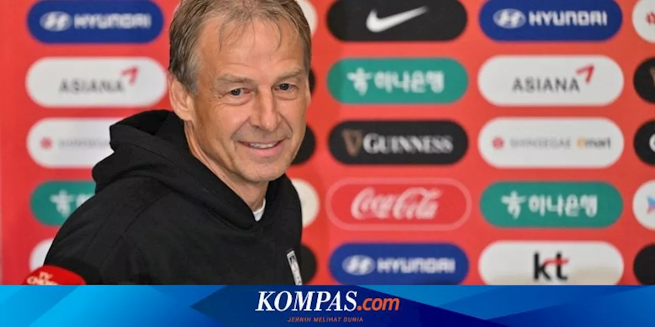 Korea Selatan Gagal Juara Piala Asia 2023, Senyuman dari Klinsmann