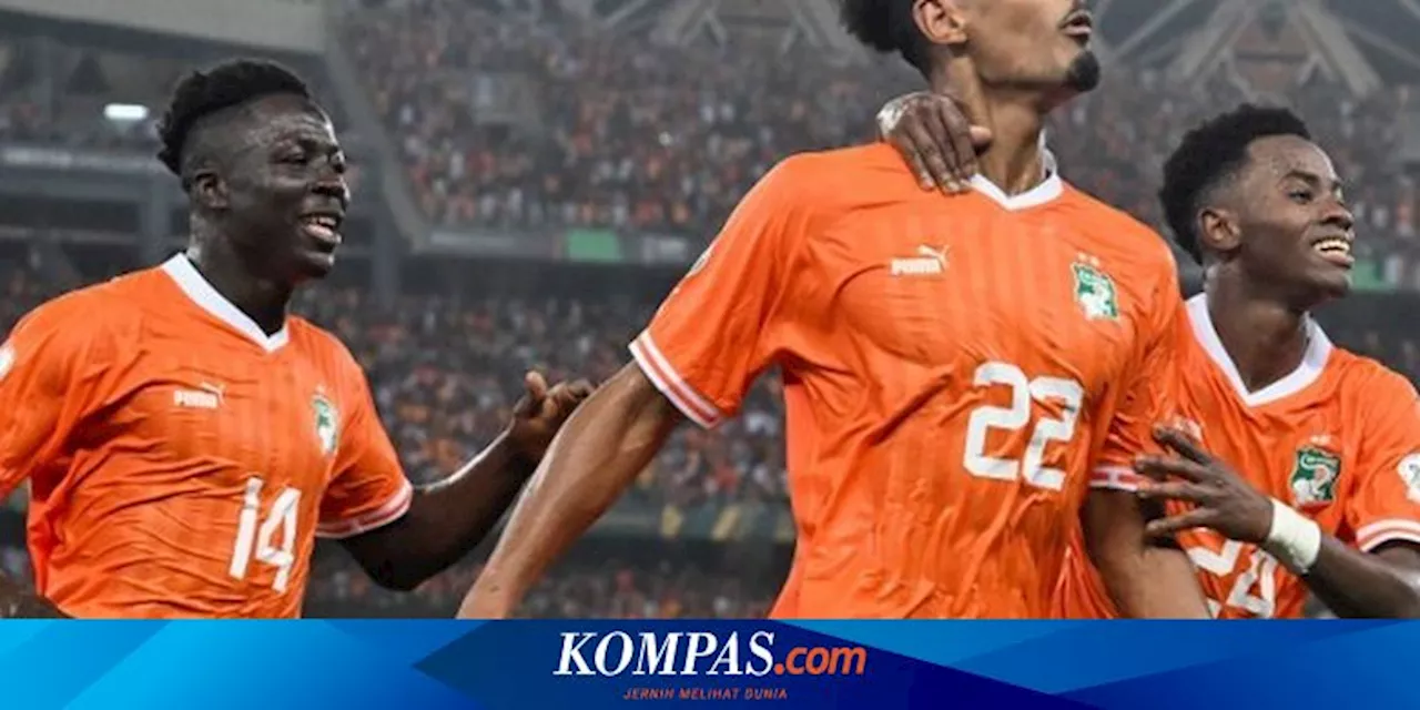 Penyerang Pantai Gading Sebastian Haller Cetak Gol dalam Final Piala Afrika 2024